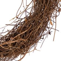 Artikel Rebenkranz Natur Ø15cm 10er Set - Ideal für Herbst-, Weihnachts-, Oster- und Trauerdekoration