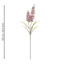 Artikel Rittersporn Kunstblume Rosa 100cm Hochwertige Deko für Vasen und Blumenarrangements