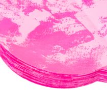 Artikel Blumenmanschette Kunststoff Rund 48 cm Pink