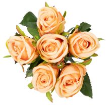 Artikel Kunstrosen Bouquet 44cm mit realistischer Optik Langlebig für Hochzeit und Deko 6 Stück