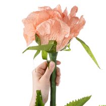 Artikel Kunstblume Rose 92cm Rosa – Stilvolle Dekoration für Innenbereiche