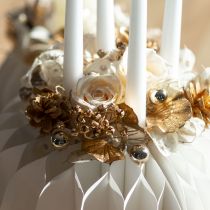 Artikel Konservierte Rosenköpfe Weiß 5cm 6er-Set Elegante Dekoration für Hochzeit und Events
