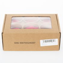 Artikel Konservierte Rosenköpfe Rosa 6er-Set – Langhaltige Blumendeko für stilvolle Arrangements