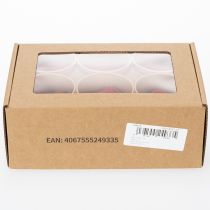 Artikel Set aus 6 roten konservierten Rosen 5 cm langlebige Dekoration für Hochzeit und Wohnraum