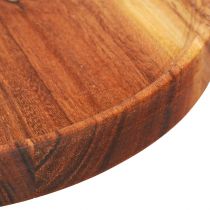 Artikel Rundes Holztablett Akazie Ø30cm - Dekoration & Praktisches Servieren