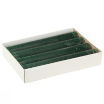 Artikel Grüne Stumpenkerze 300mm x 50mm im 4er Set für festliches Ambiente