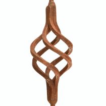 Artikel S Haken Metall Rost Dekoration Vintage 34cm