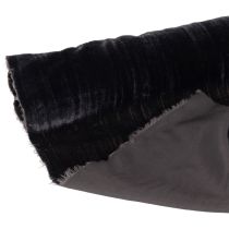 Artikel Dekoband Samt Tischläufer 25cm x 2m Anthrazit