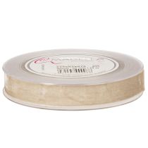 Artikel Samtband Polyamid Beige 20mm 10m für Geschenkverpackungen und Dekorationen