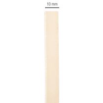 Artikel Samtband Rolle 10mm x 20m Creme Polyamid