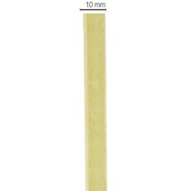 Artikel Dekoband Samtband 10mm x 20m Salbeigrün Innenbereich