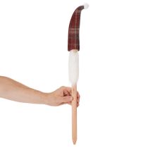 Artikel Weihnachtswichtel Dekostecker Nikolaus Holz Filzmütze 58cm 6er-Set Innenbereich