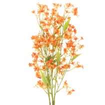 Artikel Kunstblume Orchideenzweig 110cm Orange 3er Set Innenbereich