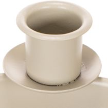 Artikel Kerzenschale mit 4 Kerzenhaltern Kunststoff Beige 15cm
