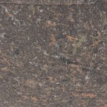 Artikel Pflanzenschale rund mit Sockel 18 cm beschichtetes Metall braun-anthrazit