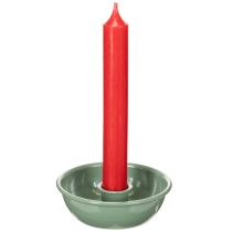 Artikel Stabkerzenhalter Metall Grün 10 cm 2er-Set für Gestecke und Deko