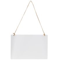 Artikel Metallschilder 21x14 cm 2er-Set mit Weihnachtsmotiven zum Hängen