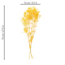 Artikel Trockenblumen Schleierkraut Strauß 70cm Tischdekoration Innenbereich