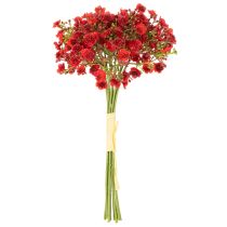 Artikel Künstliches Schleierkraut Bouquet Rot 30cm 10 Stück