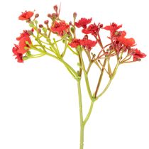 Artikel Künstliches Schleierkraut Bouquet Rot 30cm 10 Stück