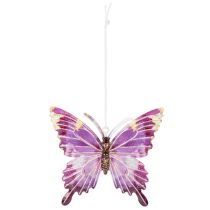 Artikel Metall Schmetterling Anhänger Set 8 cm – Filigrane Dekoration in Pastellfarben, 5 Stück