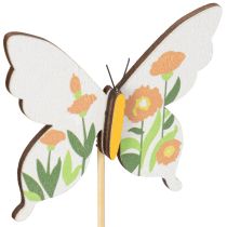 Artikel Schmetterlingsstecker im 12er-Set 29cm für Garten- und Blumentopf-Deko