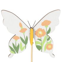 Artikel Schmetterlingsstecker im 12er-Set 29cm für Garten- und Blumentopf-Deko