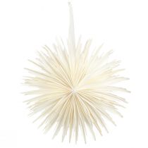 Artikel Schneeflocke Papier Deko Stern Weiß Weihnachten Ø50cm