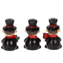 Artikel Schornsteinfeger Figur 5cm 6er-Set Polyresin Klebebefestigung Innenbereich
