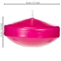 Artikel Wachs Schwimmkerze Rund 8 cm Tischdekoration Innenbereich 8 Stück