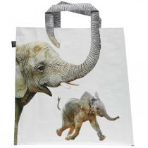 Shopper-Tasche, Einkaufstasche B39,5cm Tasche Elefant