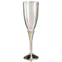 Artikel Silvesterdeko Sektglas Deko-Stecker, Kunststoff, H9,5cm, 8 Stk