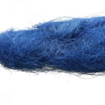 Sisal-Watte Blau, Naturfasern 300g