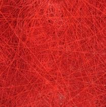 Artikel Sisalherz Herz Deko mit Sisalfasern in Rot 40x40cm