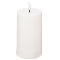 Artikel Solar LED Kerze Solarkerze Weiß Warmweiß Ø7cm H15cm