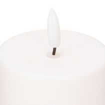 Artikel Solar LED Kerze Solarkerze Weiß Warmweiß Ø7cm H15cm