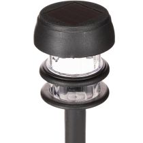 Artikel Solar-Gartenleuchte mit Erdspieß 35cm Schwarz LED-Set 6-teilig
