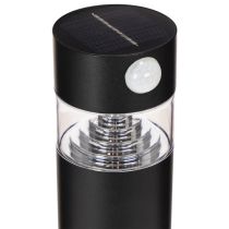 Artikel Solarleuchte mit Bewegungsmelder, LED, 34 cm, rostfreier Stahl, warmweiß