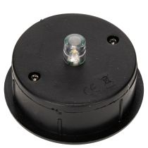 Artikel Solar Laterne Gartenbeleuchtung 26 cm mit warmweißem LED-Licht und Blumenmuster