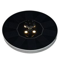 Artikel Solar Gartenpumpe Schwimmend mit LED für Teiche und Dekorative Wasserspiele 16cm