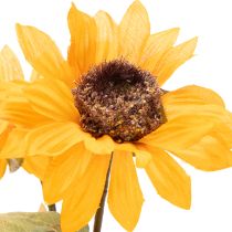 Artikel Sonnenblume Kunstblume 72 cm Gelb 2er-Set aus Kunststoff und künstlichem Stoff