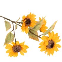 Artikel Sonnenblume Kunstblume 72 cm Gelb 2er-Set aus Kunststoff und künstlichem Stoff