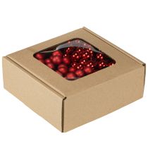 Artikel Spiegelbeeren Rot Matt, Glänzend Ø1,5cm 140St