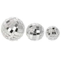 Artikel Dekorations-Spiegelkugeln Glas Silber 2–4 cm 50 Stück