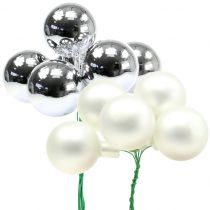 Artikel Spiegelbeeren Silber Mix Ø40mm 32 St