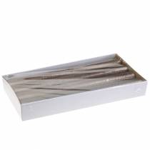 Artikel Stabkerzen durchgefärbt Kupfer Metallic 34mm×240mm 4 St