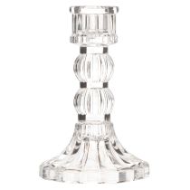 Artikel Kerzenhalter Glas transparent 12cm 2er-Set Tischdekoration