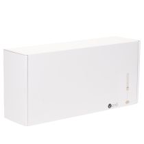Artikel Stabkerzenhalter mit Glaszylinder 45 cm Innenbereich Metall Taupe