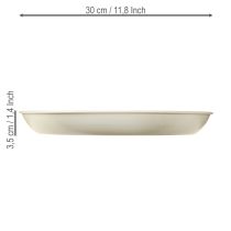 Artikel Moderner Stabkerzenhalter für 4 Kerzen Grau Metall Ø30cm - Perfekt für Floristen