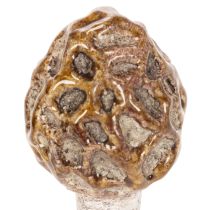 Artikel Künstlicher Morchel-Pilz Stecker Keramik 13cm Braun 2 Stück